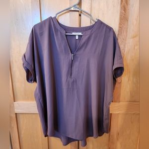 Maurices short sleeve, purple, size XL